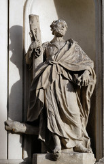 Naklejka premium St Peter the Apostle,Church of the Holy Blood in Graz, Austria