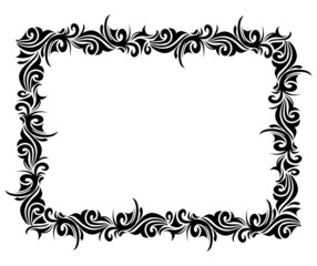 Square ornamental frame