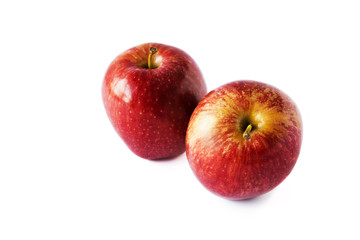 Fototapeta na wymiar Delicious red apples