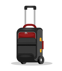 Vector traveling bag illustration