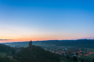 Burg Saaleck bei Bad Kösen, Burgenlandkreis