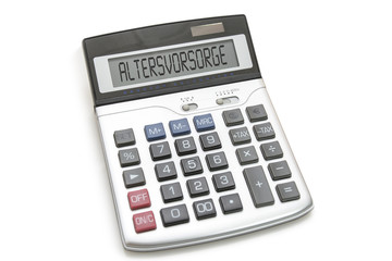 Altersvorsorge