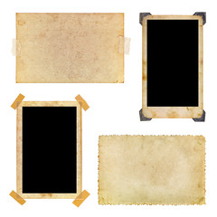 Set of vintage photos