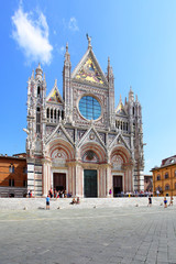 Fototapeta na wymiar Cathedral of Siena