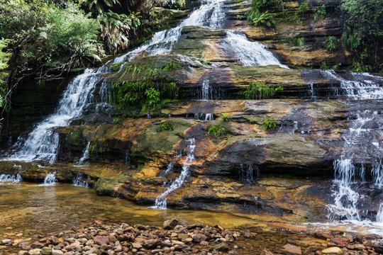 Waterfall In The Blue Mountains