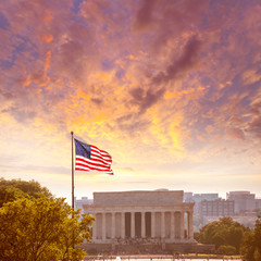Abraham Lincoln Memorial building Washington DC