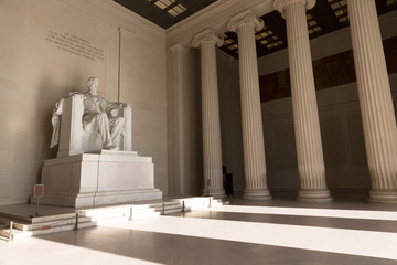Abraham Lincoln Memorial building Washington DC