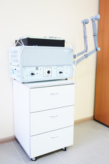 The physiotherapy apparatus in physiotherapy room