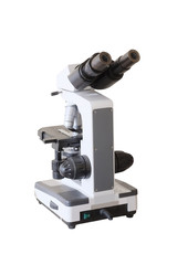 Fototapeta na wymiar Microscope in lab