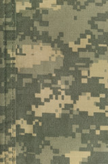 Fototapeta na wymiar Universal camouflage pattern, army combat uniform digital camo