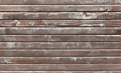 Brown grungy wooden wall, background texture