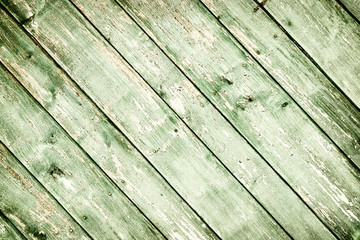 Old painted wood wall - texture or background