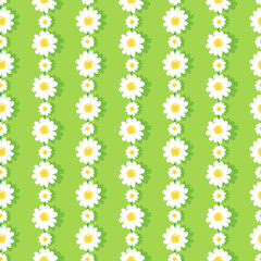 Seamless Daisy Chain Pattern