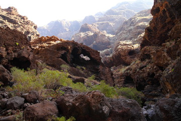 mountain landscapes of gorges maska