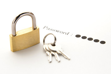 パスワードの保護イメージ