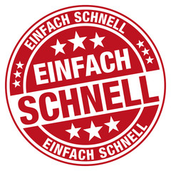 Einfach schnell Stempel