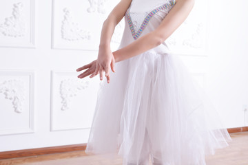 Ballet arm close-up
