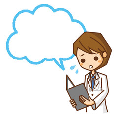 医師　吹き出し
