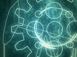 industrial blueprint 