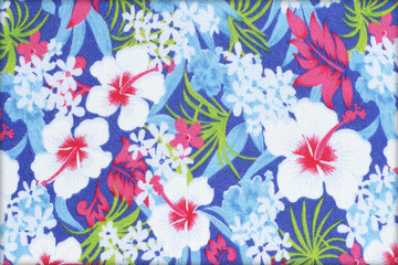 vintage style of tapestry flowers fabric pattern background