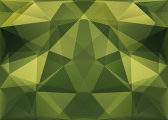 Obraz premium Abstract military camouflage polygonal background. Vector EPS10.