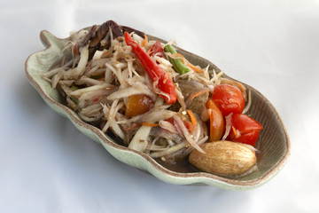 Green papaya salad