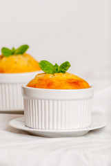 Vanilla souffle or cupcake