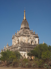 Fototapeta na wymiar Pagoda budista en Bagan (Myanmar)