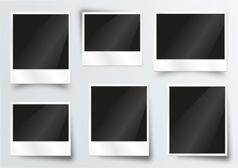 Naklejka premium Foto-Polaroid Collection