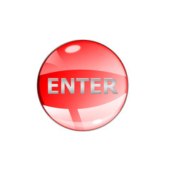 enter icon on white background