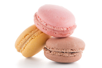 Colorful French Macarons