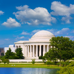 Thomas Jefferson memorial in Washington DC