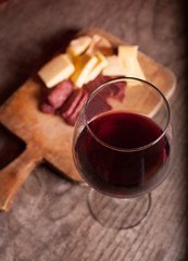 wine and cheese