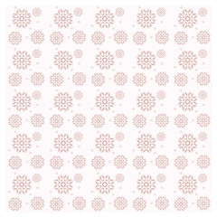 geometric pattern made from leaves Vector illustration