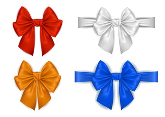 Colorful bow collection