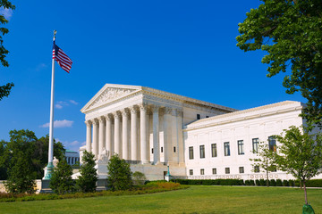 Fototapeta na wymiar Supreme Court United states in Washington
