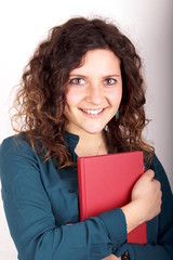 Girl with book