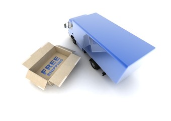 Concept. Shipping. Transport.