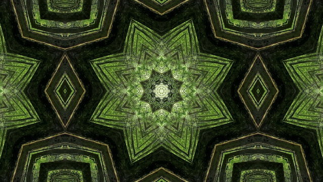 Kaleidoscope green