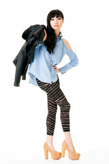 Fototapeta premium Modern Asian woman