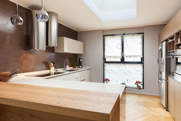 beautiful apartment furnished, kitchen