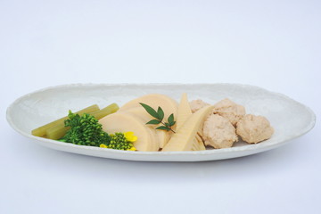春野菜の炊き合わせ