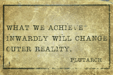 achieve Plutarch