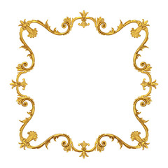 golden frame