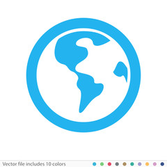 Sticker Icon - Vector file includes all colors