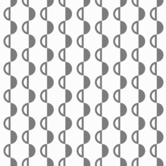 Abstract black and white pattern with semispheres