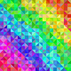 Abstract spectrum background from triangles
