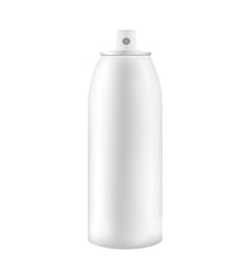 Aerosol spray metal bottle can