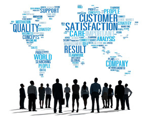 Customer Satisfaction Reliability Quality Service Concept