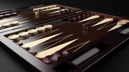 Fototapeta premium Backgammon Board